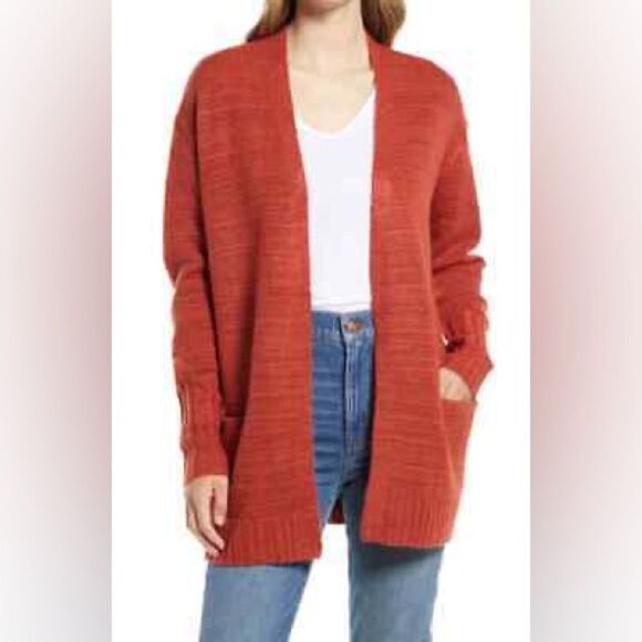 Caslon Open Front Cardigan from Nordstrom NWT XS‎ - Picture 1 of 5